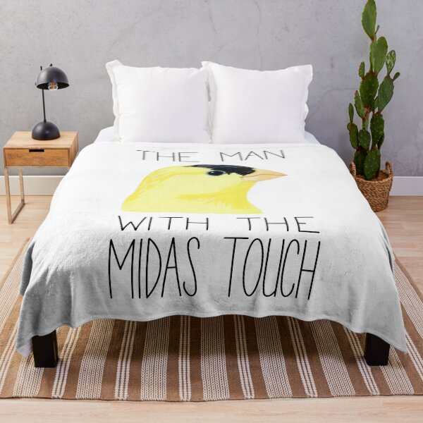 Item preview, The Man With the Goldfinch Touch designed and sold by LauraWolfArtist.