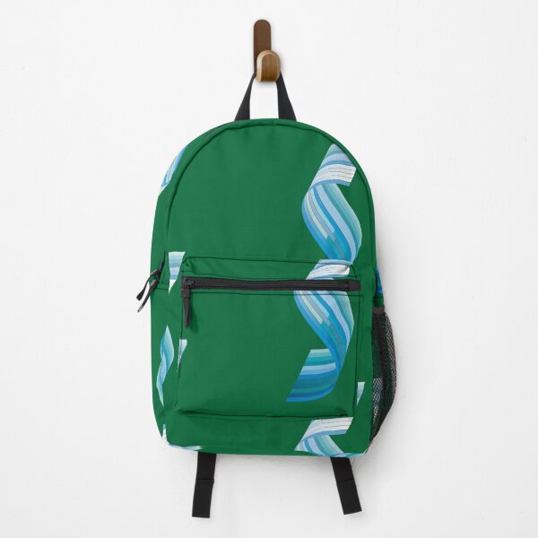 Item preview, Copy of gradient s shape blue water colour green background designed and sold by handmadehipsters.