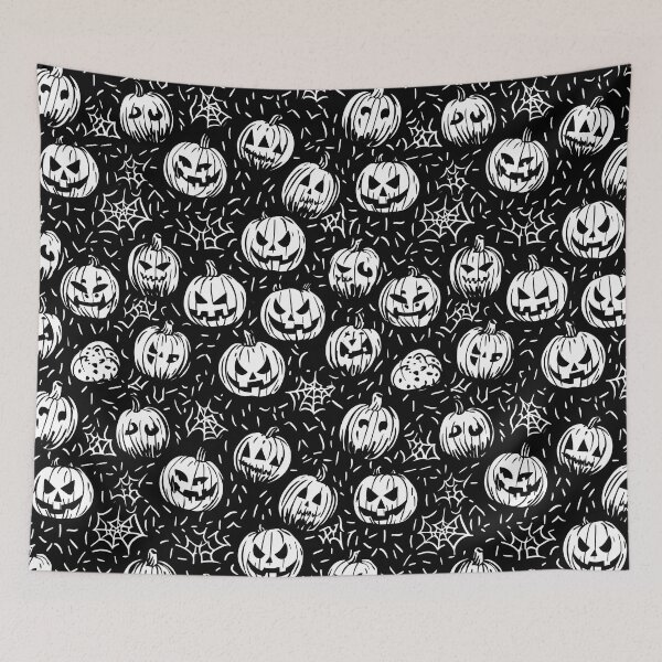 Item preview, Scary Pumpkins - Halloween Pattern designed and sold by Fab-Haven.