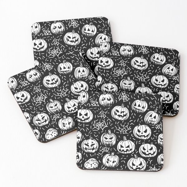 Item preview, Scary Pumpkins - Halloween Pattern designed and sold by Fab-Haven.