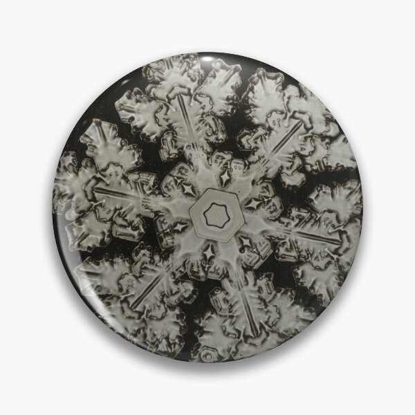 Item preview, Wilson Bentley Photomicrograph of Stellar Snowflake 01 designed and sold by ellenmueller.