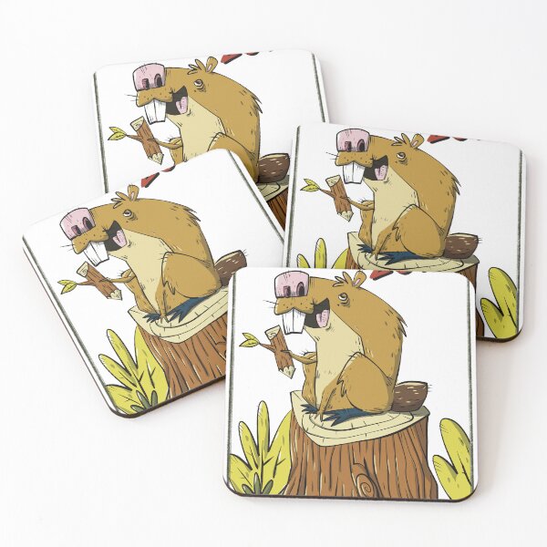 Item preview, Funny Beaver designed and sold by MERLETDRAWING.