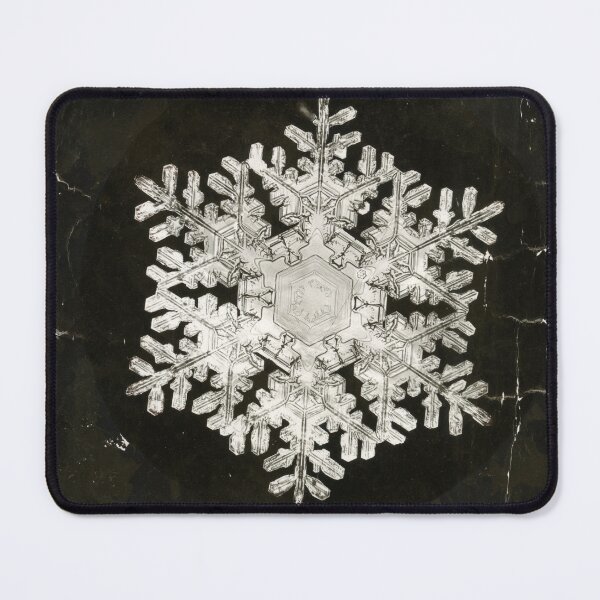 Item preview, Wilson Bentley Photomicrograph of Stellar Snowflake 02 designed and sold by ellenmueller.