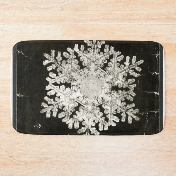 Item preview, Wilson Bentley Photomicrograph of Stellar Snowflake 02 designed and sold by ellenmueller.