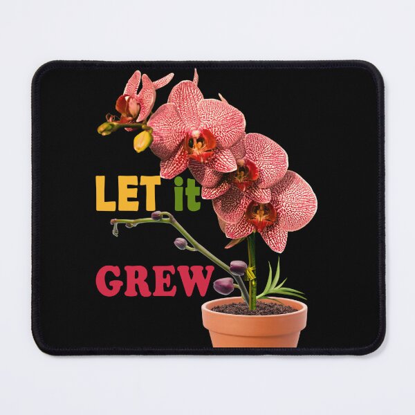 Item preview, Let It Grew Orange Orchid Plant Lover designed and sold by printstars.