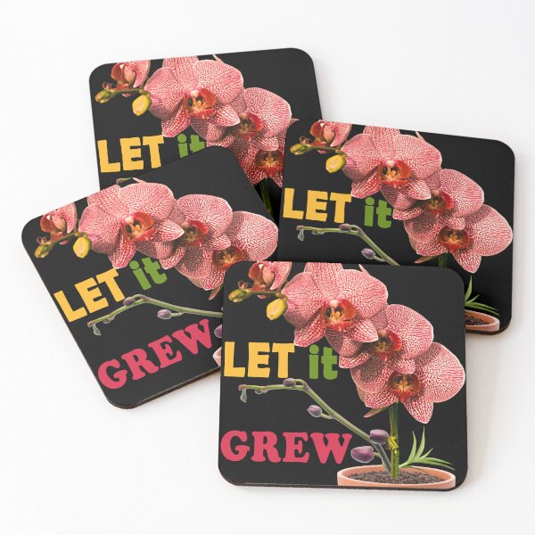 Item preview, Let It Grew Orange Orchid Plant Lover designed and sold by printstars.