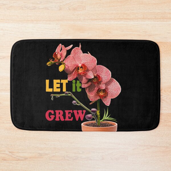 Item preview, Let It Grew Orange Orchid Plant Lover designed and sold by printstars.
