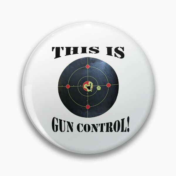 Item preview, This is Gun Control with Heart-shaped grouping designed and sold by DeeDeee1970.