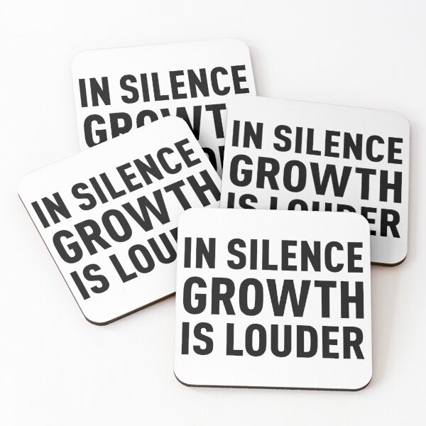 Item preview, In Silence Growth Is Louder | Anime Design designed and sold by FilipeFerreira.