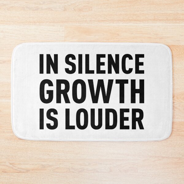 Item preview, In Silence Growth Is Louder | Anime Design designed and sold by FilipeFerreira.