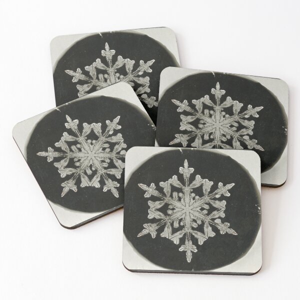 Item preview, Wilson Bentley Photomicrograph of Stellar Snowflake 03 designed and sold by ellenmueller.