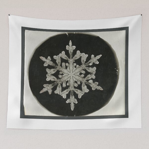 Item preview, Wilson Bentley Photomicrograph of Stellar Snowflake 03 designed and sold by ellenmueller.