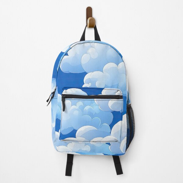 Item preview, Fluffy White Clouds on Clear Blue Sky Pattern designed and sold by OriginalBeerCat.