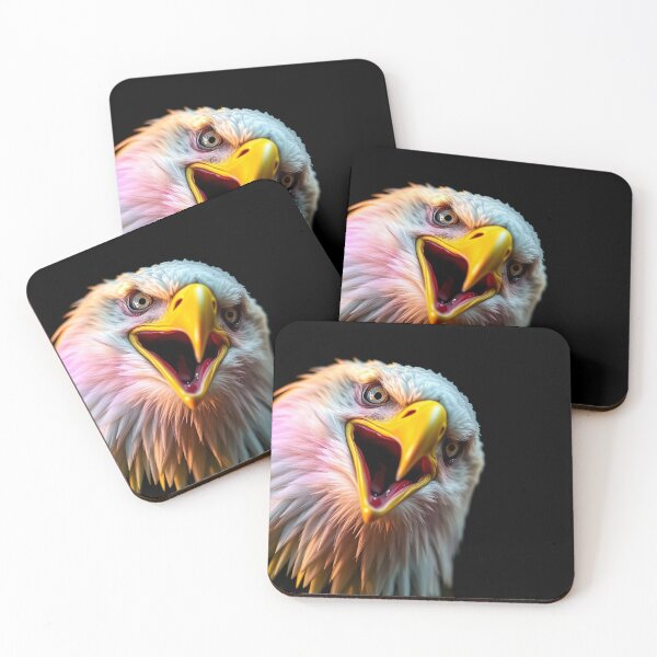 Item preview, Cranky Bald Eagle designed and sold by Skye Ryan-Evans.