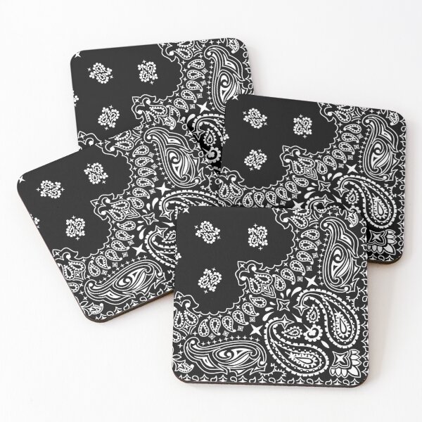 Artikelvorschau, Bandana Fever – Großes schwarzes Bandana entworfen und verkauft von BandanaFever.