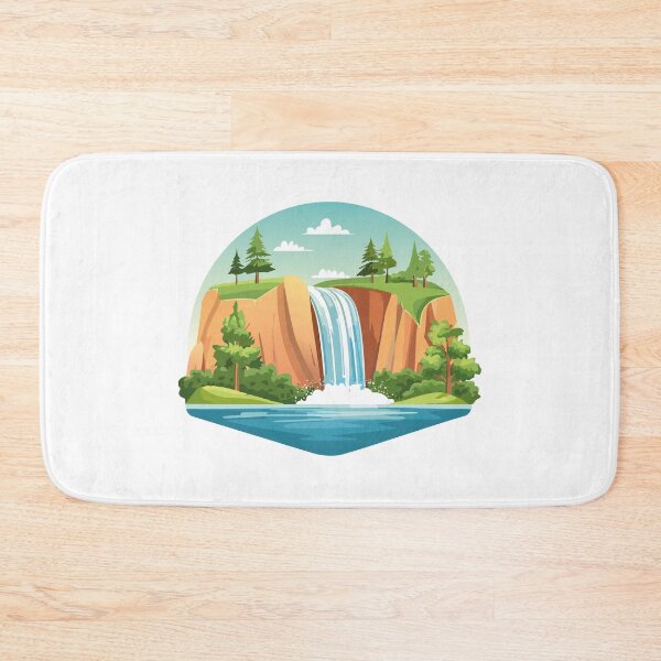 Artikelvorschau, Wonderful Waterfall entworfen und verkauft von BenShirtDesign.