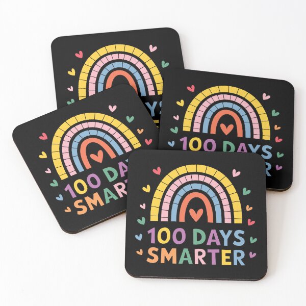 Item preview, 100 Days Smarter Colorful Rainbow Design - Cute School Celebration designed and sold by Inspire-DuDe.