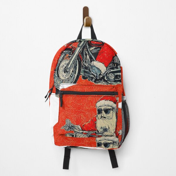 Item preview, Santa Claus on Motorcycle Christmas Holiday , Santa Biker Funny Christmas , Santa Motorcycle Rider Graphic Holiday designed and sold by Indyadizine.