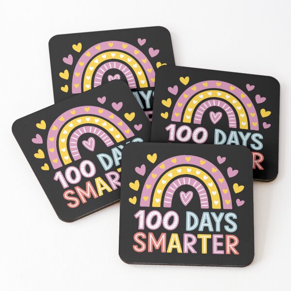 Item preview, 100 Days Smarter Colorful Rainbow Design - Cute School Celebration designed and sold by Inspire-DuDe.