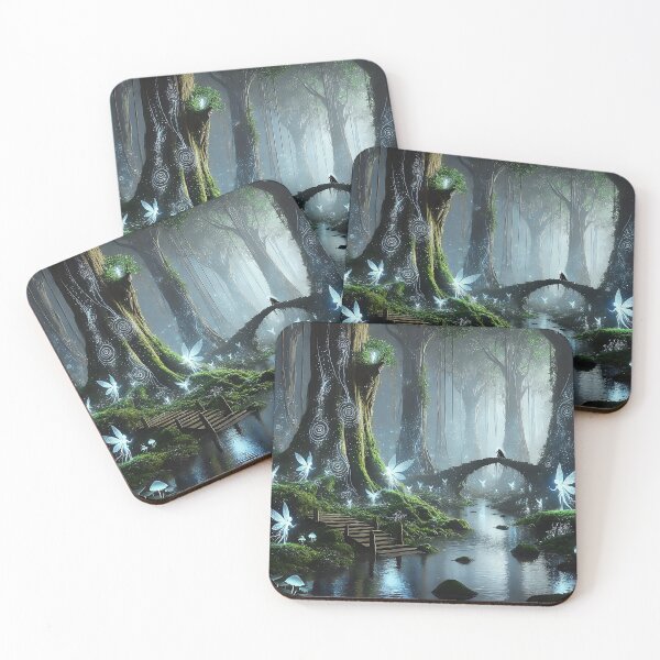 Item preview, Fairies In Dark Magical Forest designed and sold by PuuuurfectAngel.