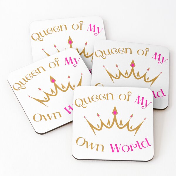Item preview, Queen of My Own World  designed and sold by rainbowdaffodil.