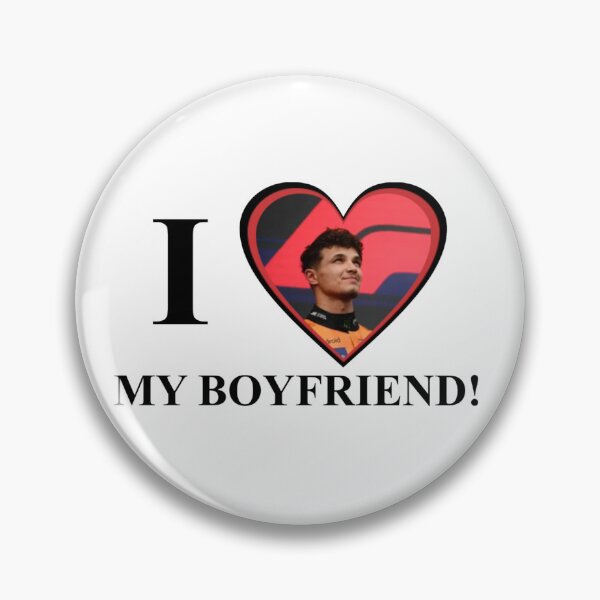 Item preview, Lando Norris I love my boyfriend designed and sold by maralangedijk03.
