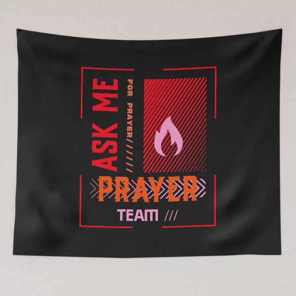 Item preview, Prayer Team, Ask Me for Prayer, Church staff, Holy Spirit Flame, Prayer Warrior, Prayer, designed and sold by tshirtart2024.