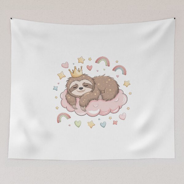 Item preview, sleeping sloth designed and sold by jkrphoto.