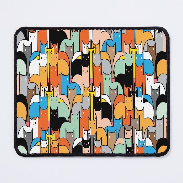 Item preview, A Pattern of Cats designed and sold by Eldey Originals.