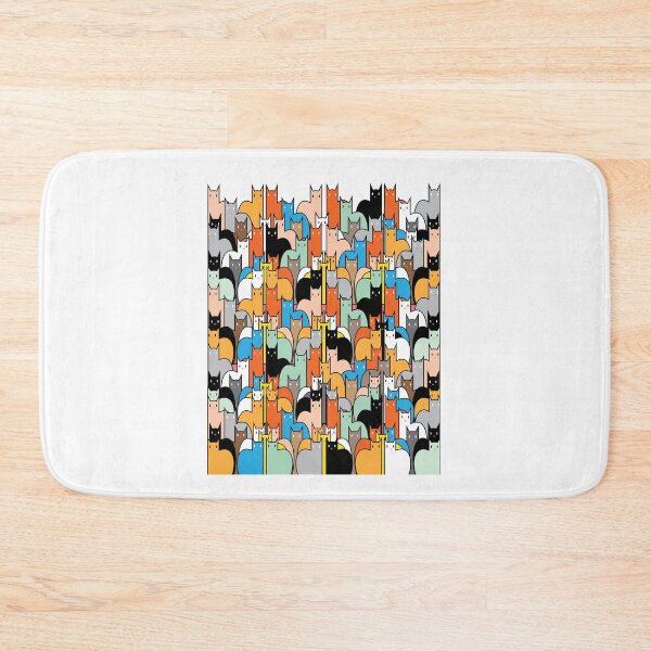 Item preview, A Pattern of Cats designed and sold by Eldey Originals.