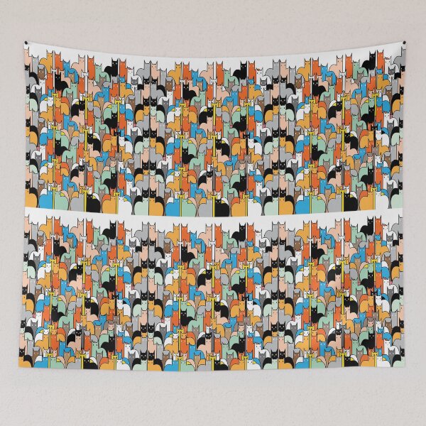 Item preview, A Pattern of Cats designed and sold by Eldey Originals.