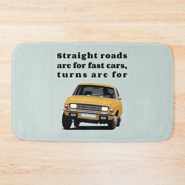 Item preview, Straight roads are for fast cars, turns are for Austin Allegro designed and sold by knappidesign.