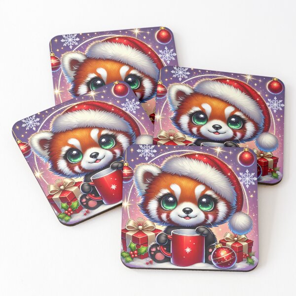 Item preview, Red Panda Christmas  designed and sold by Jbl55.