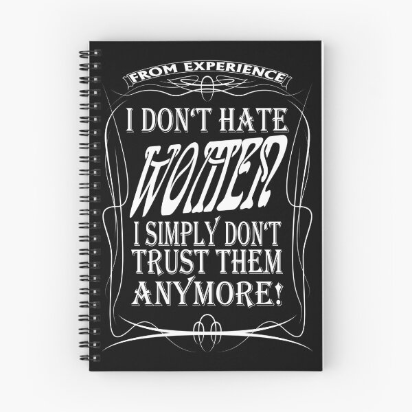 Item preview, I do not hate women designed and sold by Exilant.