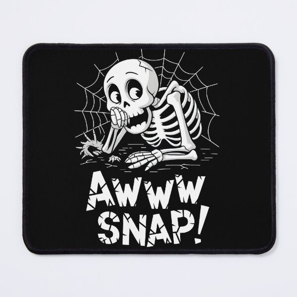 Item preview, Funny Broken Foot: Awww Snap Skeleton Broken Bone designed and sold by FurRealStudioCo.