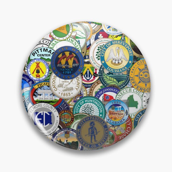 Item preview, County and City Seals designed and sold by Montage-Madness.