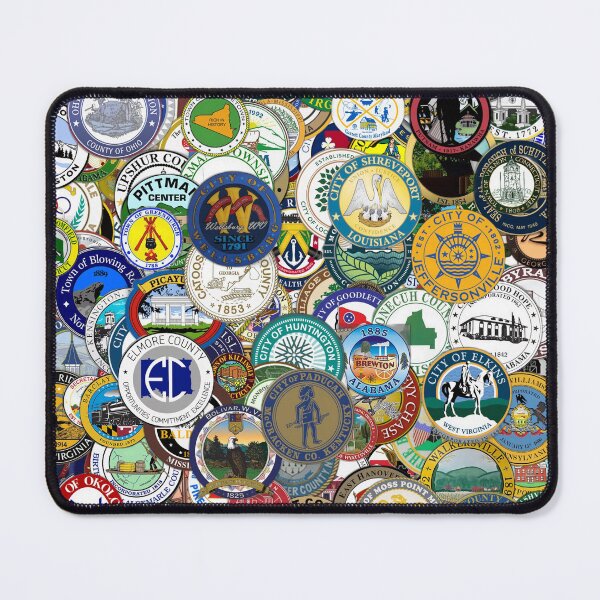 Item preview, County and City Seals designed and sold by Montage-Madness.