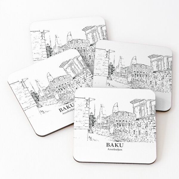 Item preview, Baku - Azerbaijan designed and sold by Lakeric Cityscapes.