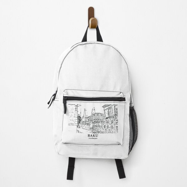 Item preview, Bakú - Azerbaiyán designed and sold by Lakeric Cityscapes.