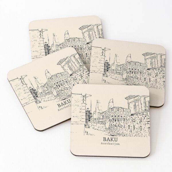 Item preview, Baku - Azerbaijan designed and sold by Lakeric Cityscapes.