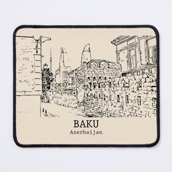 Item preview, Baku - Azerbaijan designed and sold by Lakeric Cityscapes.