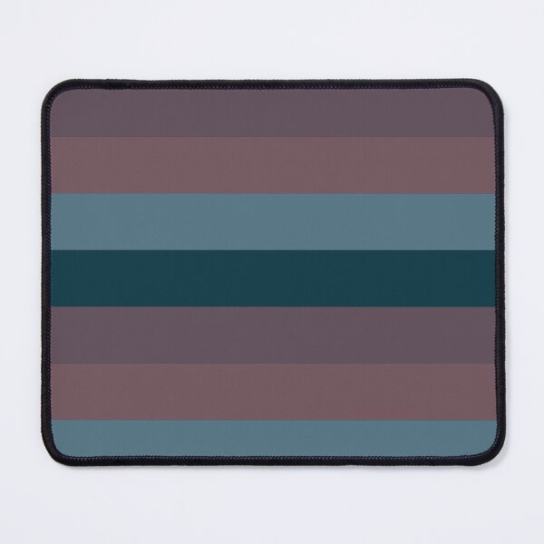 Item preview, Earthy Blue and Purple Stripes designed and sold by BubbleGalaxy.