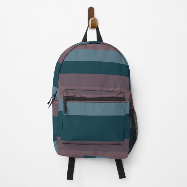 Item preview, Earthy Blue and Purple Stripes designed and sold by BubbleGalaxy.