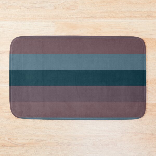 Item preview, Earthy Blue and Purple Stripes designed and sold by BubbleGalaxy.