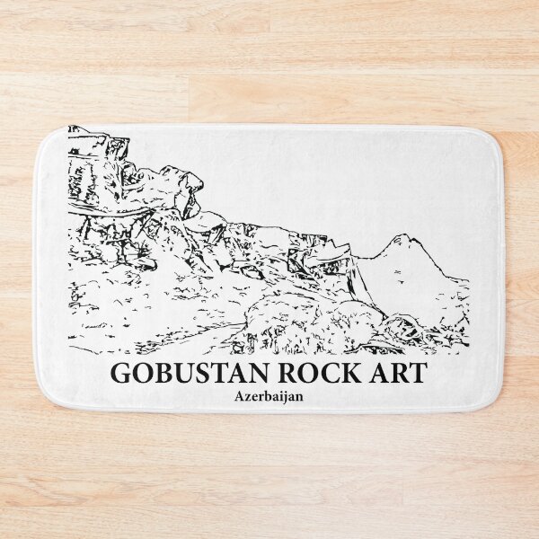 Item preview, Gobustan Rock Art - Azerbaijan designed and sold by Lakeric Cityscapes.