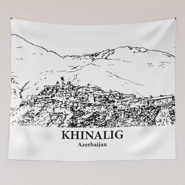 Item preview, Khinalig - Azerbaijan designed and sold by Lakeric Cityscapes.