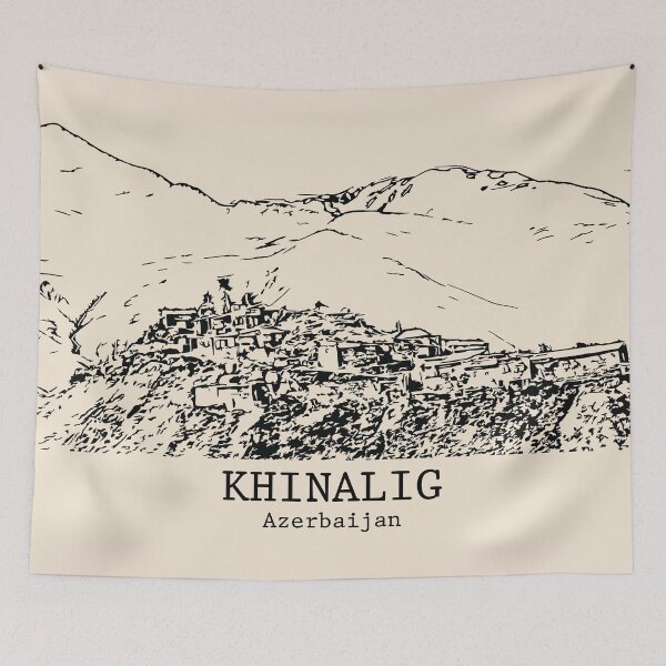 Item preview, Khinalig - Azerbaijan designed and sold by Lakeric Cityscapes.