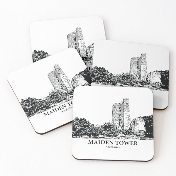 Item preview, Maiden Tower - Azerbaijan designed and sold by Lakeric Cityscapes.