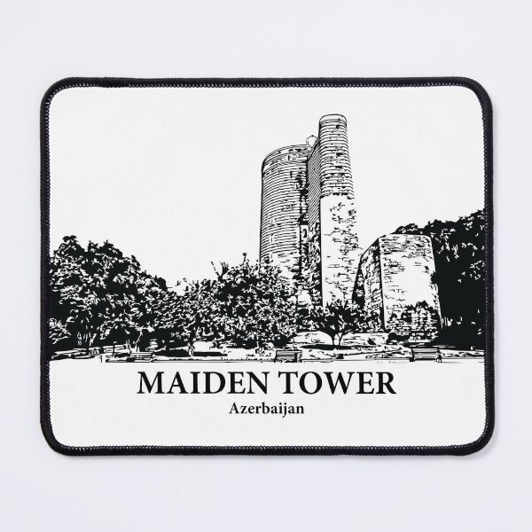 Item preview, Maiden Tower - Azerbaijan designed and sold by Lakeric Cityscapes.