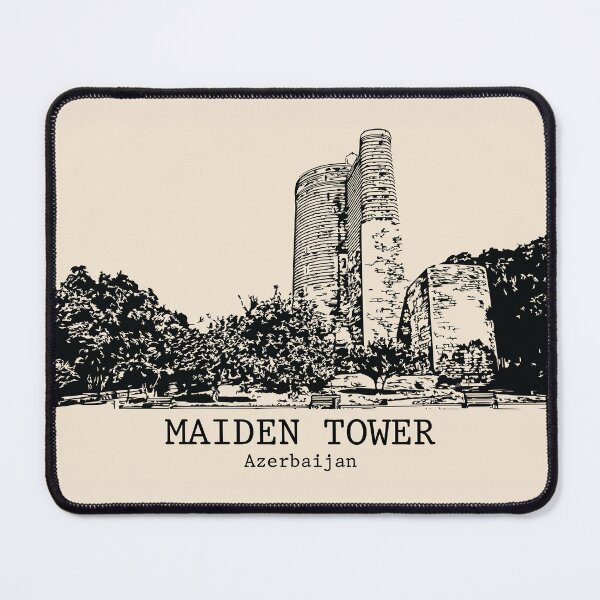 Item preview, Maiden Tower - Azerbaijan designed and sold by Lakeric Cityscapes.